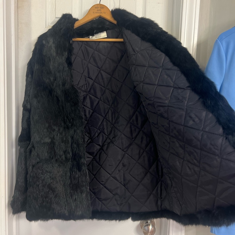 Vintage Rabbit fur coat - Picture 7 of 10